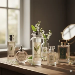 Comparison of different brands and interpretations of the lily of the valley scent.