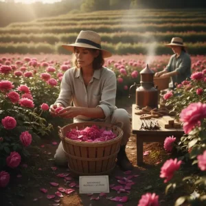 Sourcing sustainable and natural ingredients for a high-quality, eco-conscious magnetic rose perfume formulation.