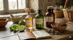 A visual breakdown distinguishing traditional mossy profiles from modern clean patchouli value chypre fragrances.