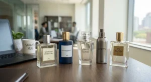 Curated collection of top-rated long-lasting office perfumes suitable for 8-hour shifts